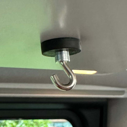 Magnethaken mit Gumiüberzug