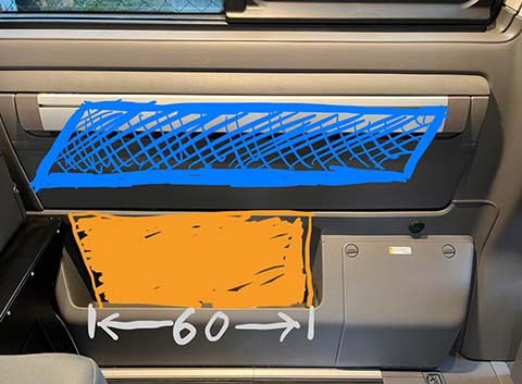 DIY Ablagetisch und Küchenmodul für VW California und Multivan mit C-Schiene
