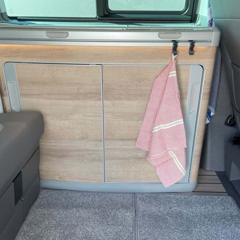 Haken Miniküche und Adapter für Flextrash Mülleimer (1 Paar)