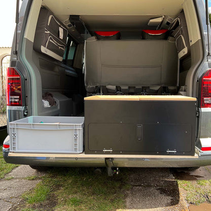 DIY Heckauszug für VW California 3er Bank - VANhackers